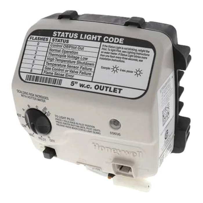 Reliance water heater gas control valve 100112336 trade number WT8840B 160 Degree F 1" Cavity made by Resideo by Honeywell - Image 1