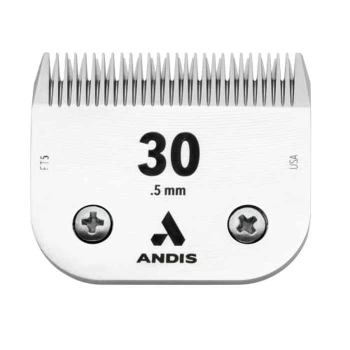 Andis CeramicEdge Carbon-Infused Steel Pet Clipper Blade, Size-30, 1/50-Inch Cut Length (64260) by Andis - Used - Acceptable condition - CA$19.70