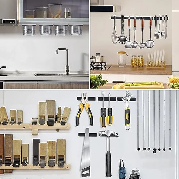 LOVIMAG Strong Bar Magnets, Waterproof Strong Neodymium Magnets with Epoxy Coating and Double- Sided Adhesive for Shower Door,Fridge, Scientific,Office Etc, 60 x 10 x 3 mm, Pack of 24 by LOVIMAG - Image 6