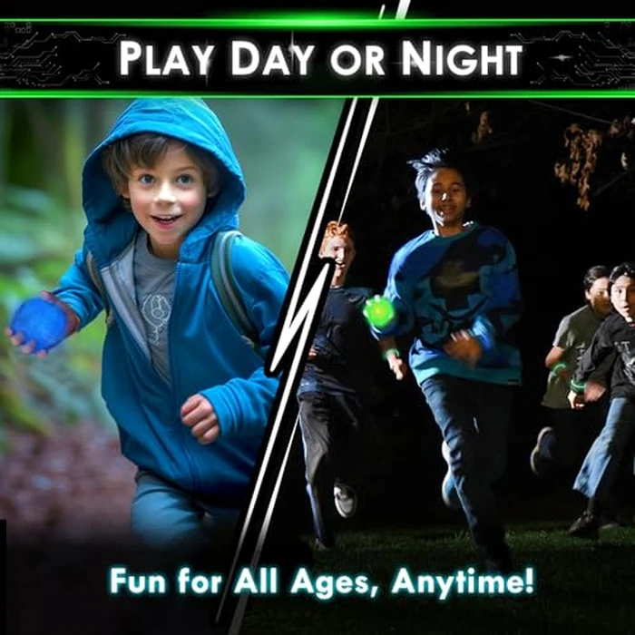 Redux: The Original Glow in The Dark Capture The Flag Game | Ages 8+ | Outdoor Games for Kids and Teens | Glow in the Dark Games | Sports Gifts for Boys | Alternative to Laser Tag Guns & Flag Football by Starlux Games - Image 4