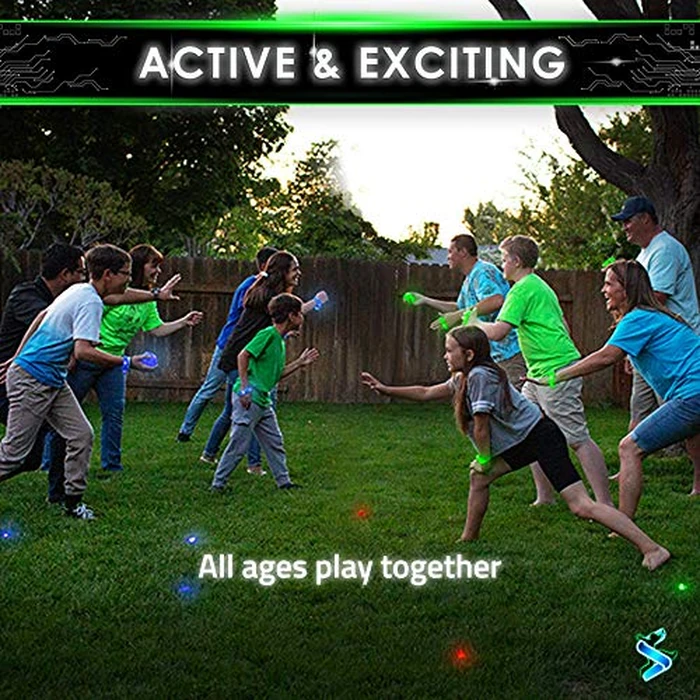 Redux: The Original Glow in The Dark Capture The Flag Game | Ages 8+ | Outdoor Games for Kids and Teens | Glow in the Dark Games | Sports Gifts for Boys | Alternative to Laser Tag Guns & Flag Football by Starlux Games - Image 7