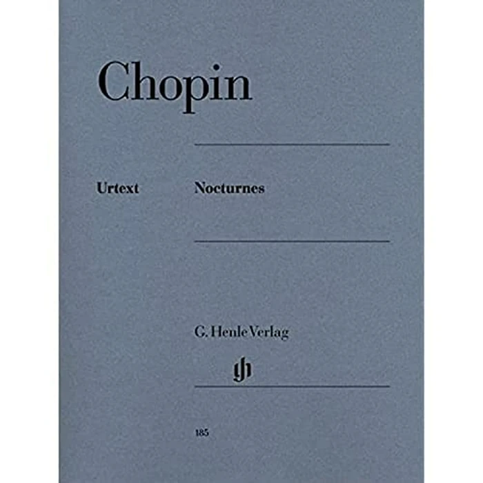 Chopin: Nocturnes for Piano Solo | Henle Urtext Sheet Music Collection (With Fingerings) | Romantic Masterpieces for Recital and Study | Multilingual ... French, German) (Multilingual Edition) by G. Henle Verlag - Used - Acceptable condition