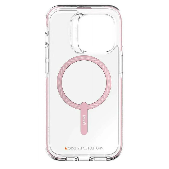 Zagg Gear4 Piccadilly Snap Phone Case for iPhone 14 Pro - Pink/Clear by Zagg - Image 5