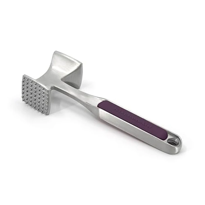 KitchenAid - Gourmet Meat Tenderizer - Multi Sided for Pounding Meats, Nuts & Shellfish, Hang Hole for Easy Storage (Beetroot) by KitchenAid - Image 3
