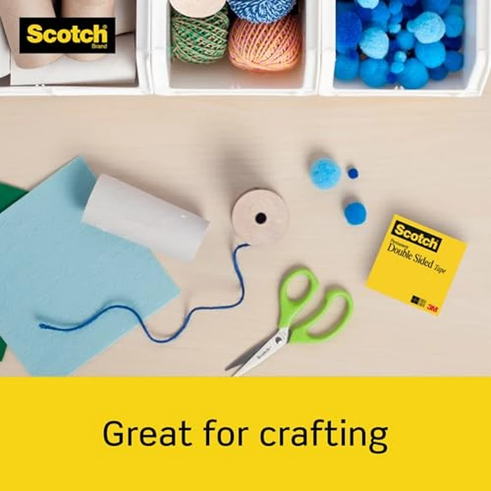 Scotch Variety Pack Tape, Assorted Sizes Including Magic Tape, Double-Sided Tape, Gift-Wrap Tape, and Super-Hold Tape, 6 Rolls Total by Scotch - Image 6