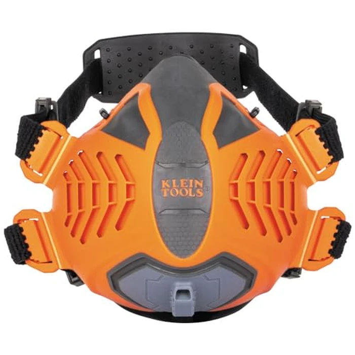 Klein Tools 60552 Reusable P100 Half-Mask Respirator with Replaceable Filters for Dust, Metal Fumes, and Oil Mist, M/L by KLEIN TOOLS - Image 8