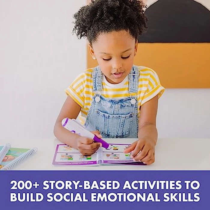 Educational Insights Hot Dots Feelings & Friendships Social Emotional Learning Workbooks, Gift for Kids Ages 3+ by Educational Insights - Image 2