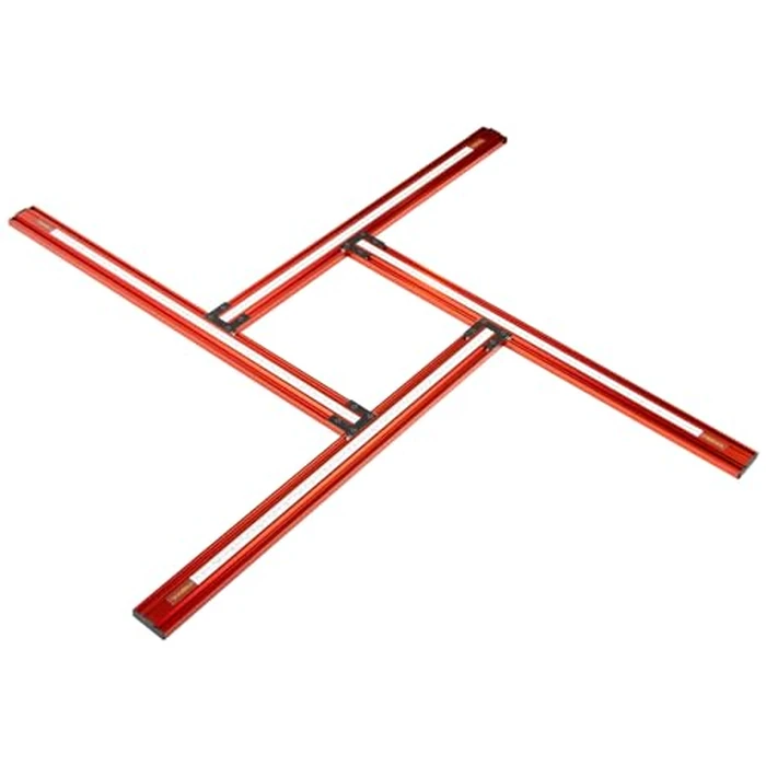 O'SKOOL Adjustable Square Router Template Guide - 23.6"x23.6" Variable Router Jig for Precision Juice Groove Router Jig Cuts in Cutting Boards and Serving Trays, PGS003 by O'SKOOL - Used - Like New condition