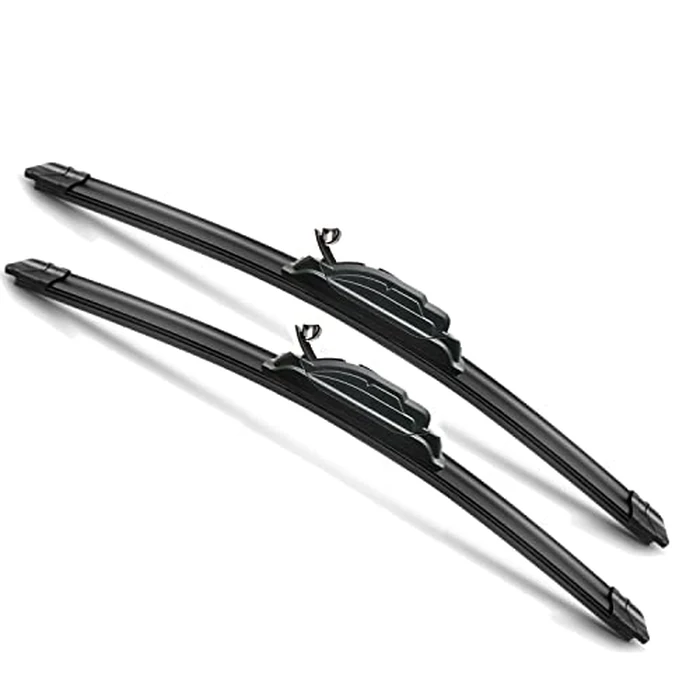 JustCar 24" and 19" Windshield Wipers Blades, OEM Quality Premium All-Seasons Wiper blades,Original Equipment Automotive Replacement Windshield Wiper Blades for My Car (Set of 2) U/J HOOK by JustCar - Used - Very Good condition - US$10.98