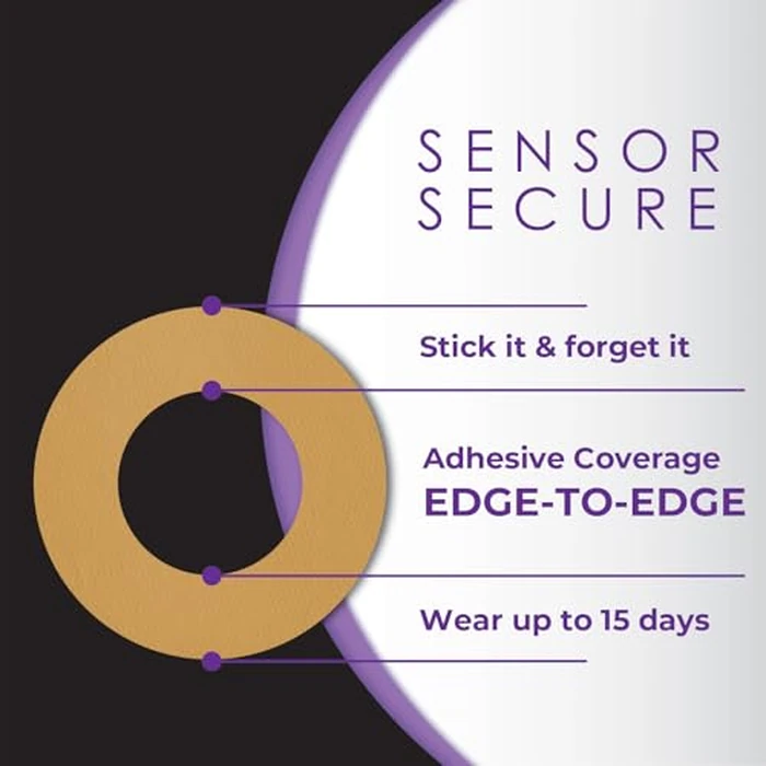 CoverGuard CGM Overpatch | Dexcom G7, Stelo | Tan Center-Cut Design| 25-Count | Waterproof Adhesive | Anti-Fray | Easy Application & Removal | Made in USA | Sensor Protection by CoverGuard - Image 8