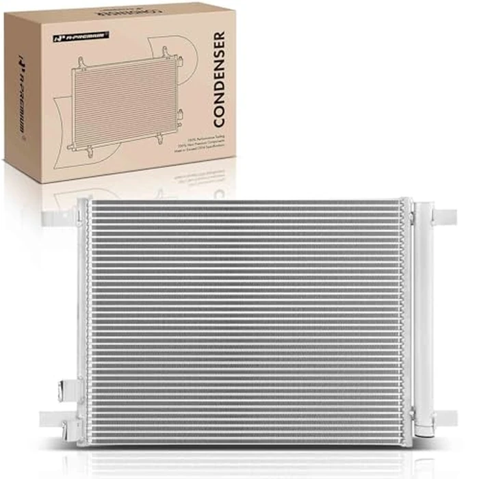 A-Premium Air Conditioning A/C Condenser Compatible with Volkswagen Jetta Arteon 2019-2021, Tiguan 2018-2021, Golf GTI 2015, 1.4L 1.8L 2.0L, Replace# 5Q0816411AB by A-premium - Image 1