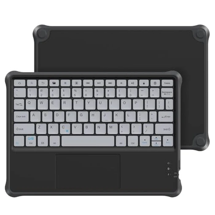 Made For Amazon Kids Bluetooth Keyboard, for 10” Fire Kids Pro and 10” Fire Kids Tablets | Black by FINTIE - Used - Acceptable condition - US$8.39