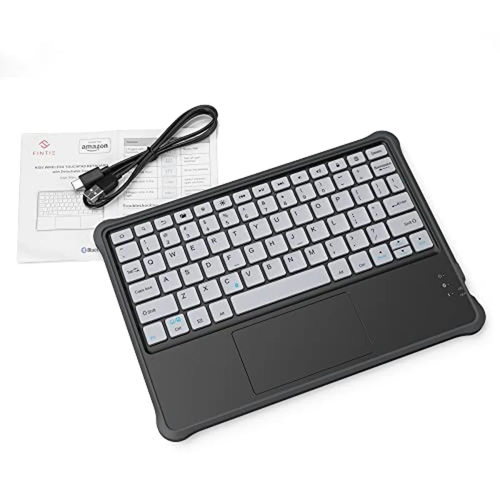 Made For Amazon Kids Bluetooth Keyboard, for 10” Fire Kids Pro and 10” Fire Kids Tablets | Black by FINTIE - Image 6