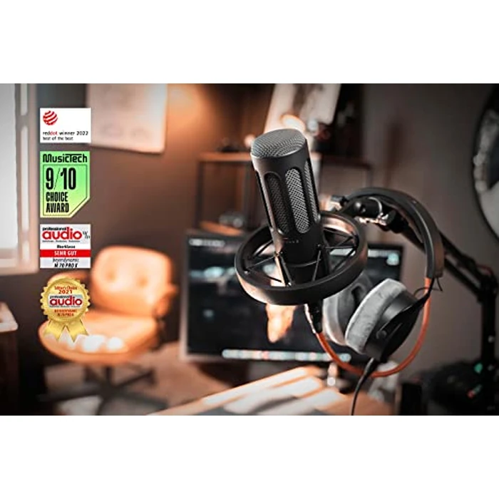 beyerdynamic M 70 PRO X Dynamic Broadcast Microphone for Streaming and podcasting with XLR Connector incl. pop Filter and Shock Mount by beyerdynamic - Image 1