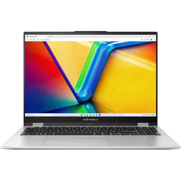 Asus Vivobook S 16 Flip TP3604VA Laptop 16" - Silver - Intel Core i5-13420H 3.4GHz - 8GB RAM - 512GB by Asus - Refurbished - Excellent condition - US$490.98