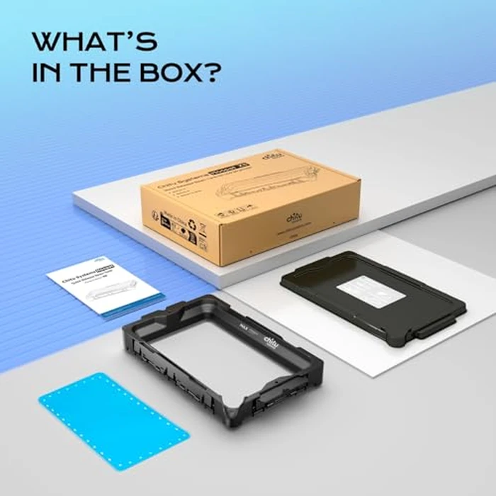 Chitu Systems Hoopat X5 Quick Release Resin Tank for Anycubic Photon M5s /Photon M5/Photon M5 Pro 3D Printers with 3 Pcs Pre-Hole ACF Release Film,Resin Vat Swap in 1min for Easy Printing by chitu systems - Image 8