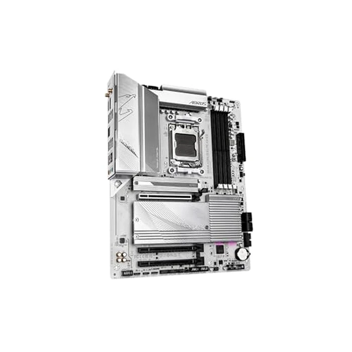 GIGABYTE B650 AORUS Elite AX ICE AMD AM5 ATX Motherboard, Support Ryzen 9000/8000/7000 Series, DDR5, 12+2+2 Power Phase, PCIe 5.0 M.2, USB-C 3.2 Gen 2, WIFI6E, 2.5GbE, EZ-Latch, Q-Flash, RGB Fusion by GIGABYTE - Image 2