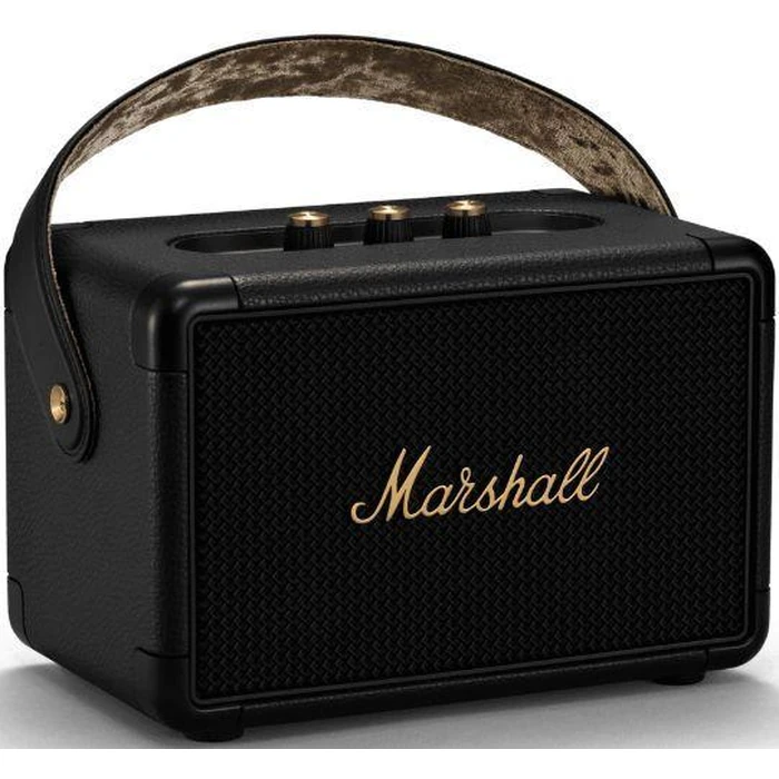 Marshall Kilburn II Bluetooth Speaker - Black & Brass by Marshall - Image 2