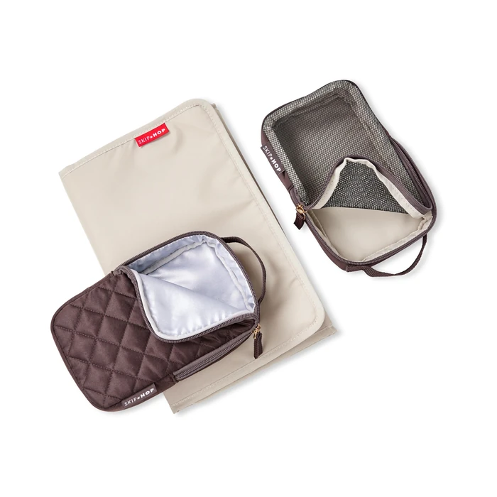 Skip Hop Diaper Bag Backpack: Forma, Multi-Function Baby Travel Bag with Changing Pad & Stroller Attachment, Chocolate by Skip Hop - Image 4