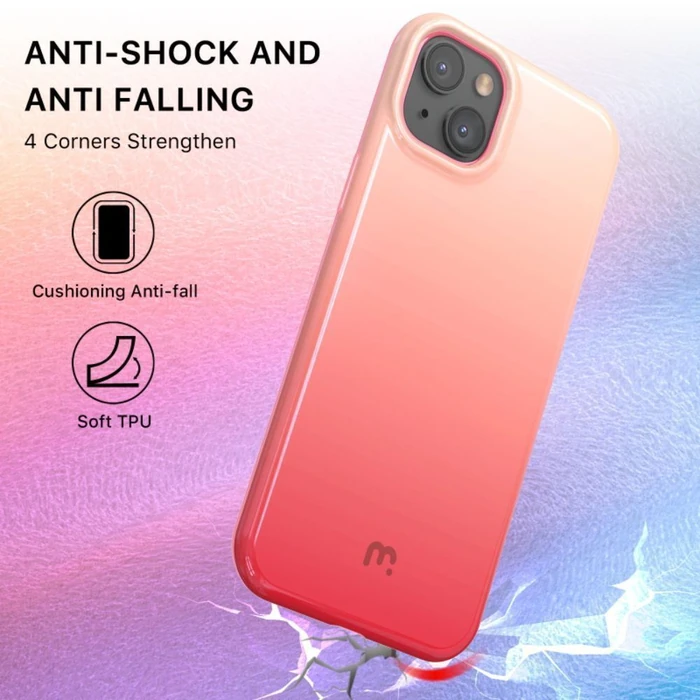 MyBat Pro Chic Series Phone Case for iPhone 14 Plus - Bubblegum by MyBatPro - Image 5