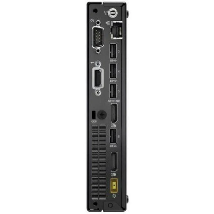 Lenovo ThinkCentre M710q Tiny Desktop - Intel Pentium G4400T 2.9GHz - 256GB - Black - 8GB RAM by Lenovo - Image 3