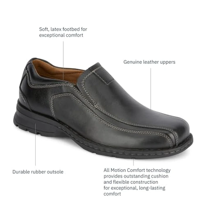 Dockers Men's Agent Sandal, Black, 9 Wide by Dockers - Image 7