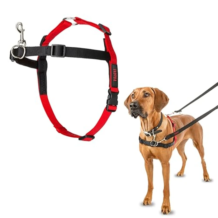 Halti Front Control Harness - Stop Your Dog Pulling on the Leash. Adjustable, Lightweight and Easy to Use. Anti-Pull Dog Training Harness for Large Dogs (Size L) by Halti - Used - Like New condition - CA$15.65