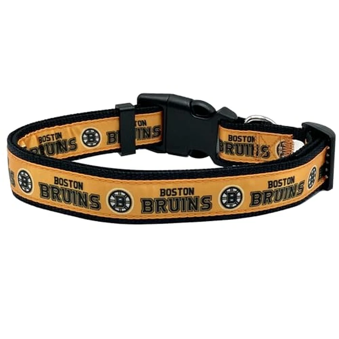 Pets First BRU-3036-MD Boston Bruins Collar, Medium by Pets First - Image 3