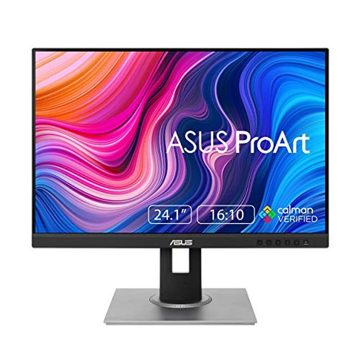 ASUS ProArt Display PA248QV 24.1” WUXGA (1920 x 1200) 16:10 Monitor, 100% sRGB/Rec.709 ΔE < 2, IPS, DisplayPort HDMI D-Sub, Calman Verified, Eye Care, Anti-Glare, Tilt Pivot Swivel Height Adjustable by Asus - Used - Very Good condition - CA$208.45