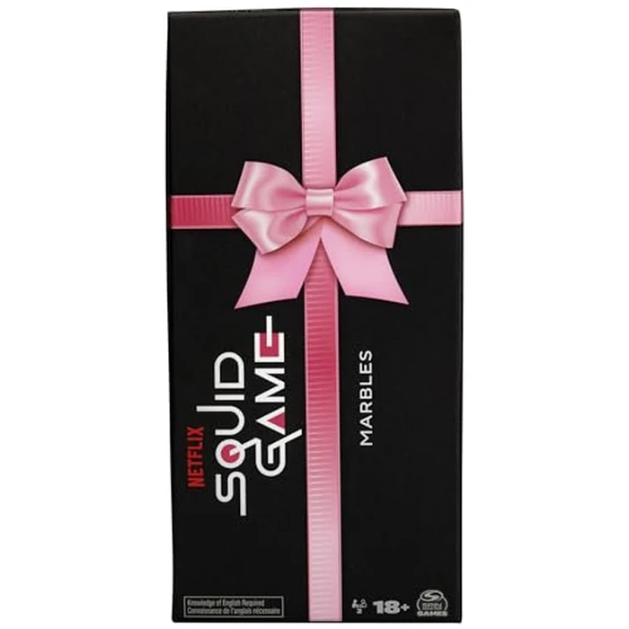 Spin Master Games, Squid Game Marbles Based on The Hit Netflix Drama, for Adult Players to Test Their Luck, 2 Players, for Ages 18 & Up by Spin Master Games - Image 1