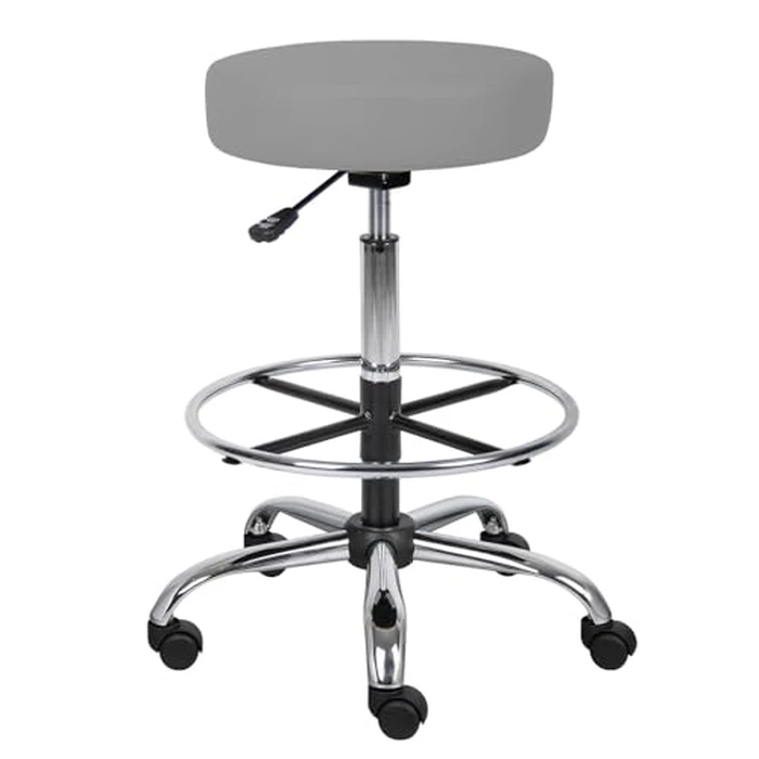 Boss Office Products B16240-BK Be Well Medical Spa Drafting Sool in Black, Low-Back by Boss Office Products - Image 8