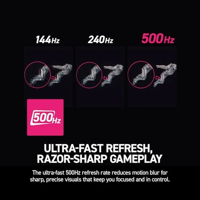 msi MPG 271QR QD-OLED X50 27-Inch WQHD QD-OLED Monitor, 2560 x 1440, 500Hz, 0.03ms, DisplayHDR True Black 500, AMD FreeSync Premium Pro, G-SYNC Compatible, AI Care Sensor, HDMI2.1, DP 2.1, 98W USB-C by msi - Image 2
