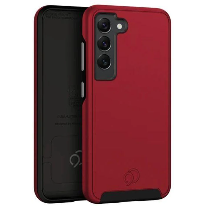 Nimbus9 Cirrus 2 Series Phone Case for Samsung Galaxy S23 5G - Red/Black by Nimbus9 - Refurbished - Brand New condition