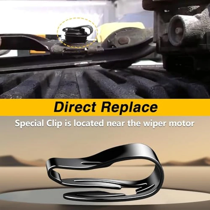 KPALAG Windshield Wiper Linkage Special Clip Compatible with Ford E-150 E-250 E-350 1983-2024, Pivot Arm Clip Replace# E3TZ-17531-A by KPALAG - Image 6