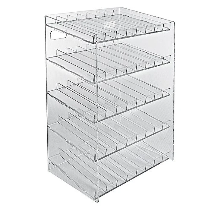 Azar Displays 222685 12" W x 8.5" D x 18.5" H 5-Tier Cosmetic Display for Counter, Pegboard and Slatwall by Azar Displays - Used - Like New condition