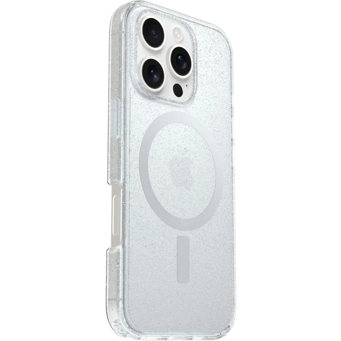 OtterBox Symmetry Series Clear Phone Case with MagSafe for iPhone 16 Pro - Stardust by OtterBox - Image 4