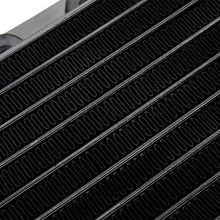 Engine Oil Cooler Radiator¡ê?Aluminum 125ml Engine Oil Cooler Cooling Radiator for Motorcycle Dirt Bike ATV Transmission Oil Cooler(Black) by Tbest - Image 8
