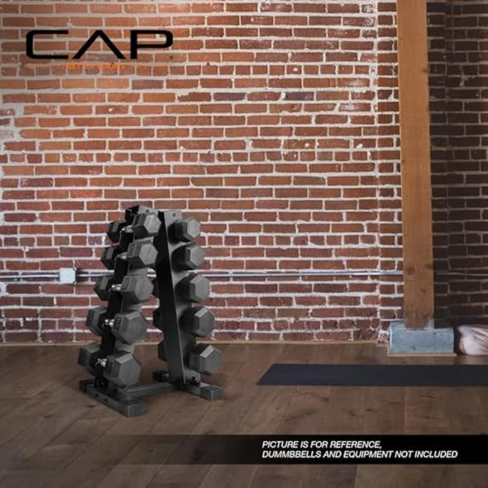 CAP Barbell A-Frame Dumbbell Hand Weight Vertical Storage Rack - Carbon by CAP Barbell - Image 5