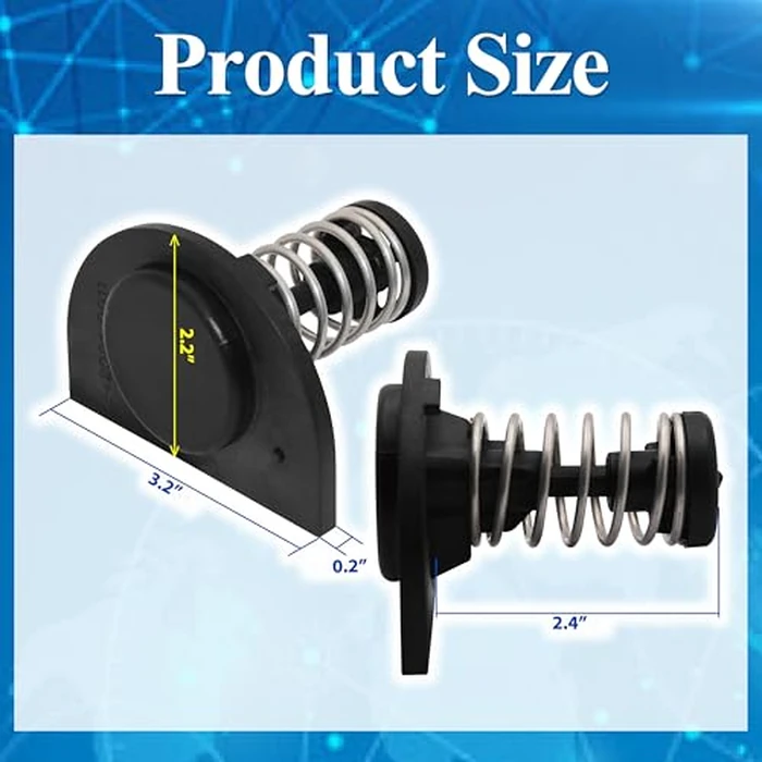 MULAN 77707-0001 Manifold Bypass Valve Replacement Kit Compatible with Sta-Rite Max-E-Therm Pool and Spa Heater, Aftermarket Part by MULAN - Image 7