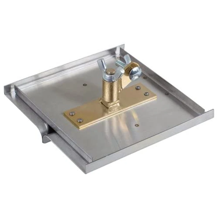 Kraft Tool CC3414-01 8"x12" 1/2"R 3/4"D SS Western Style Walking Groover w/o Handle by Kraft Tool - Used - Acceptable condition - US$25.58