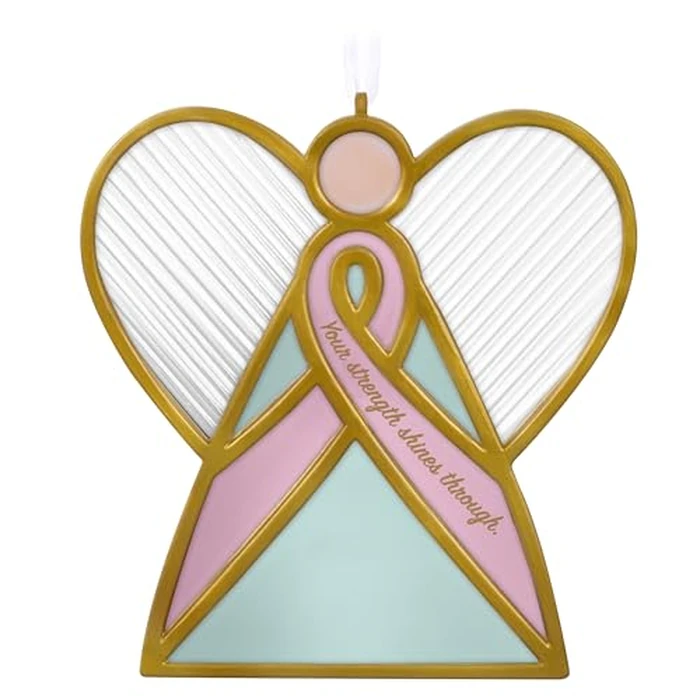 Hallmark Keepsake Christmas Ornament Benefiting Susan G. Komen 2025, Strength Shines Through, Charity Gifts by Hallmark Keepsake - Image 1