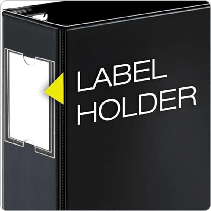 Cardinal Binder Premier with Label Holder for Tabloid 11" x 17" Documents with Easy Open Locking Slant-D Rings, 1.5" Capacity, Black by Cardinal - Image 3