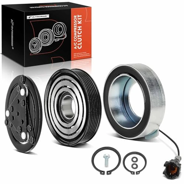 A-Premium Air Conditioner AC Compressor Clutch Kit Compatible with Chevrolet Equinox 2016-2017, Malibu 2013-2016, Impala 2014-2015/2019, Malibu Limited 2016 & GMC Terrain 2015-2017 & Buick Regal by A-premium - Image 1