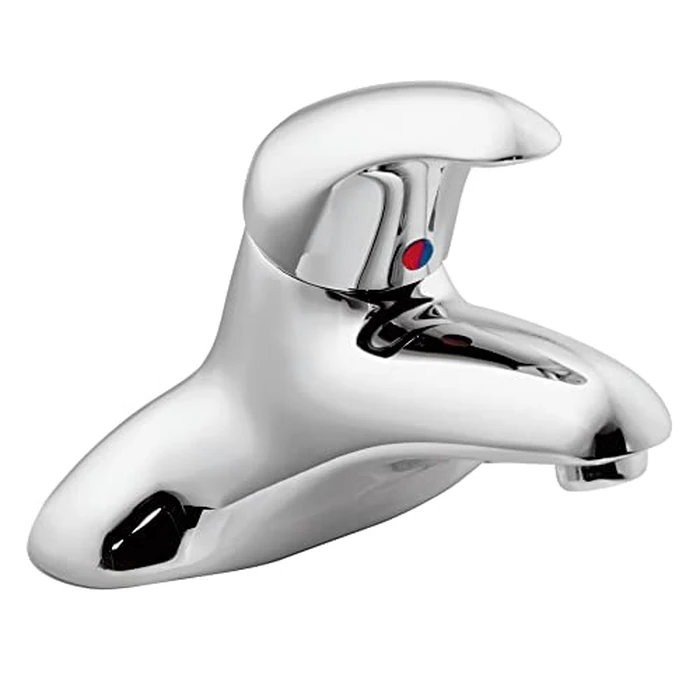 Moen 8413F05 M-DURA One-Handle Lavatory Faucet, Chrome by Moen - Image 1