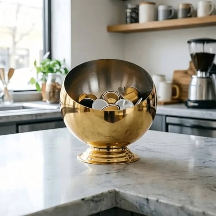 VAWNKUKN Coffee Pod Holder-Coffee Pod Storage-K Cup Holder-Espresso Pod Holder-Coffee Pod Organizer（GOLD by VAWNKUKN - Image 3