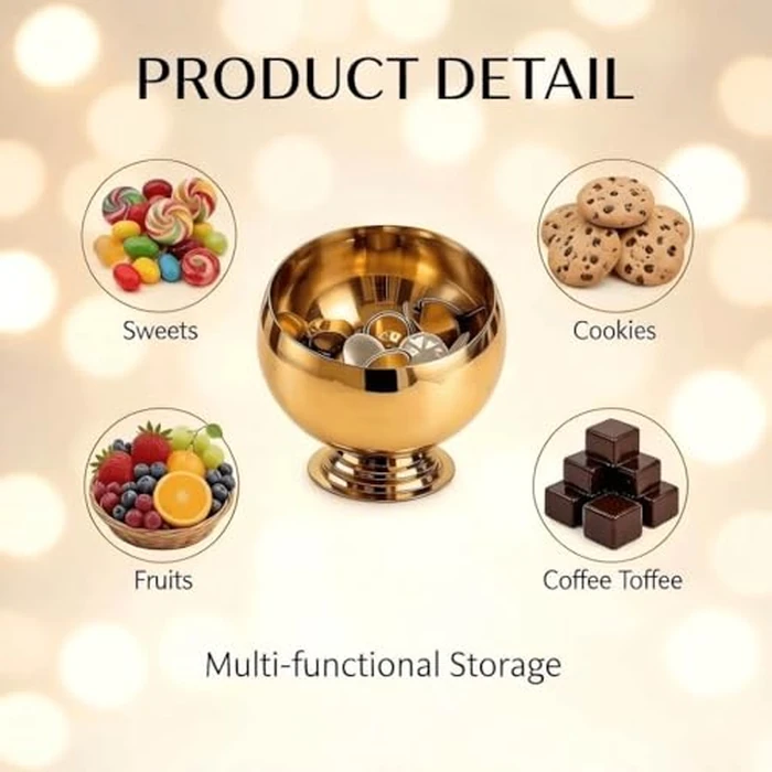 VAWNKUKN Coffee Pod Holder-Coffee Pod Storage-K Cup Holder-Espresso Pod Holder-Coffee Pod Organizer（GOLD by VAWNKUKN - Image 8