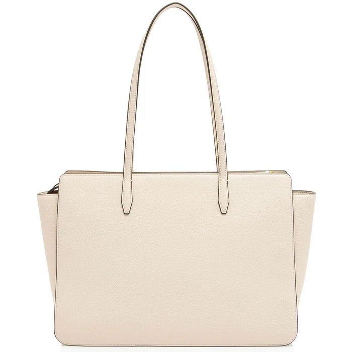 Tory Burch Leather Robinson Tote - Leather - Beige by Tory Burch - Image 3