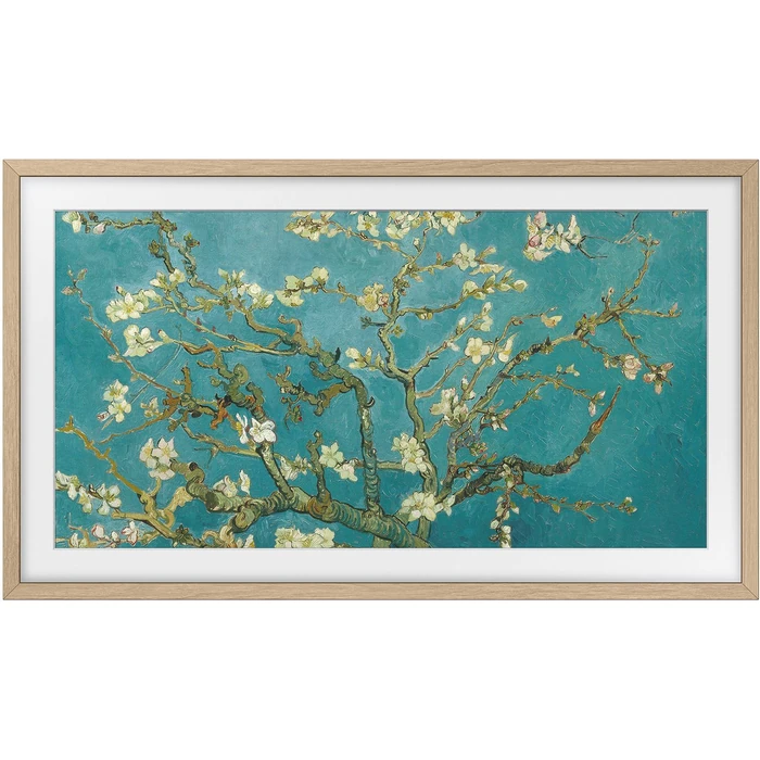 Samsung 50" The Frame Customizable Bezel VG-SCFA50TKBZA - Modern Teak by Samsung - Refurbished - Brand New condition - US$287.39