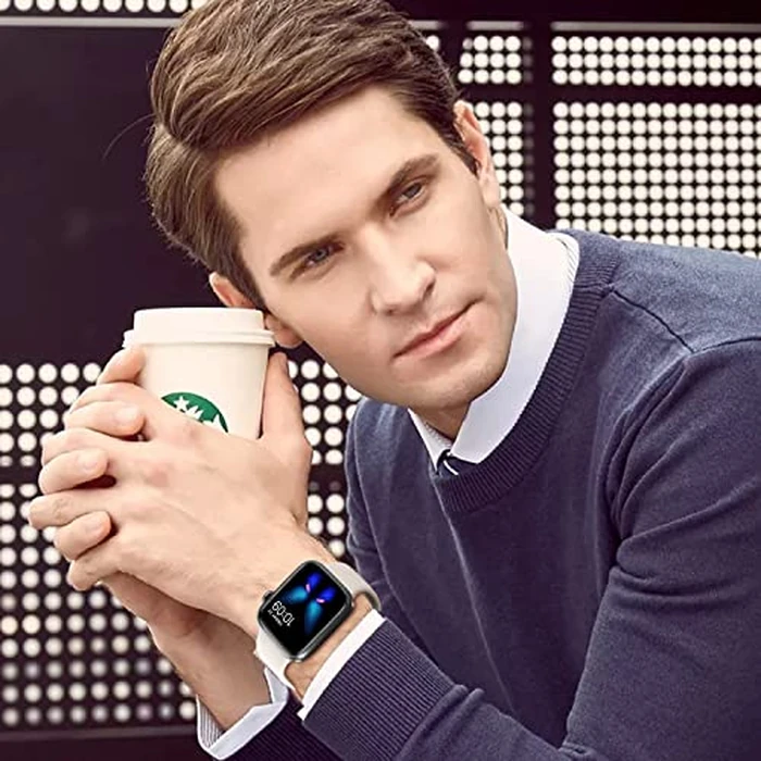 Tighesen Sport Bands Compatible with Apple Watch Band Ultra 2/Ultra SE Series 9/8/7/6/5/4/3/2/1 38mm 40mm 41mm 42mm 44mm 45mm 49mm S/M M/L for Women/Men Silicone iWatch Band(Starlight, 42/44/45/49mm by Tighesen - Image 6