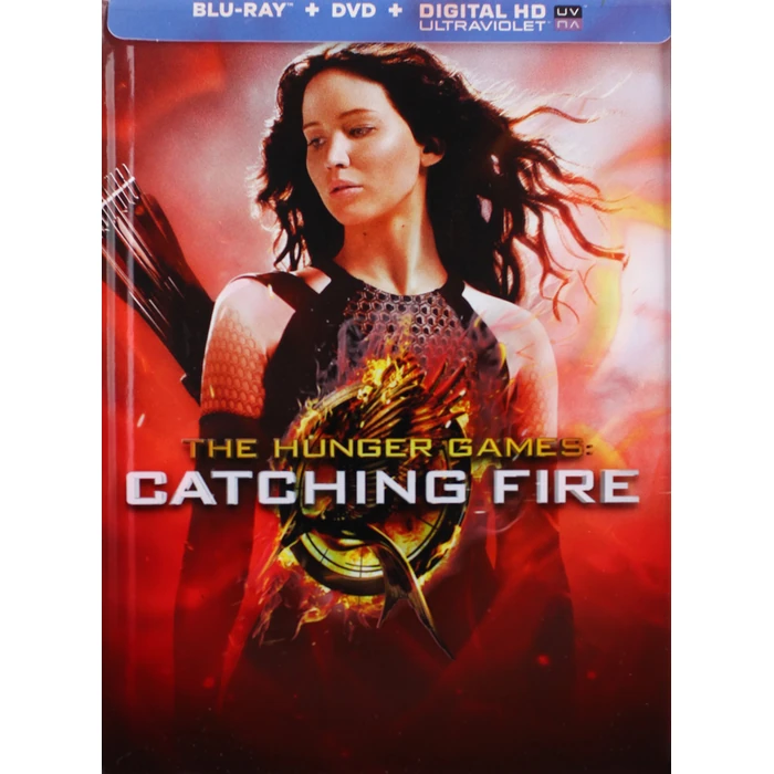 CATCHING FIRE Blu-ray+DVD+Digital Ultraviolet 3-Disc BLU-RAY COMBO PACK Includes Extra Disc with 45 Minutes of Exclusive Bonus C - Image 1